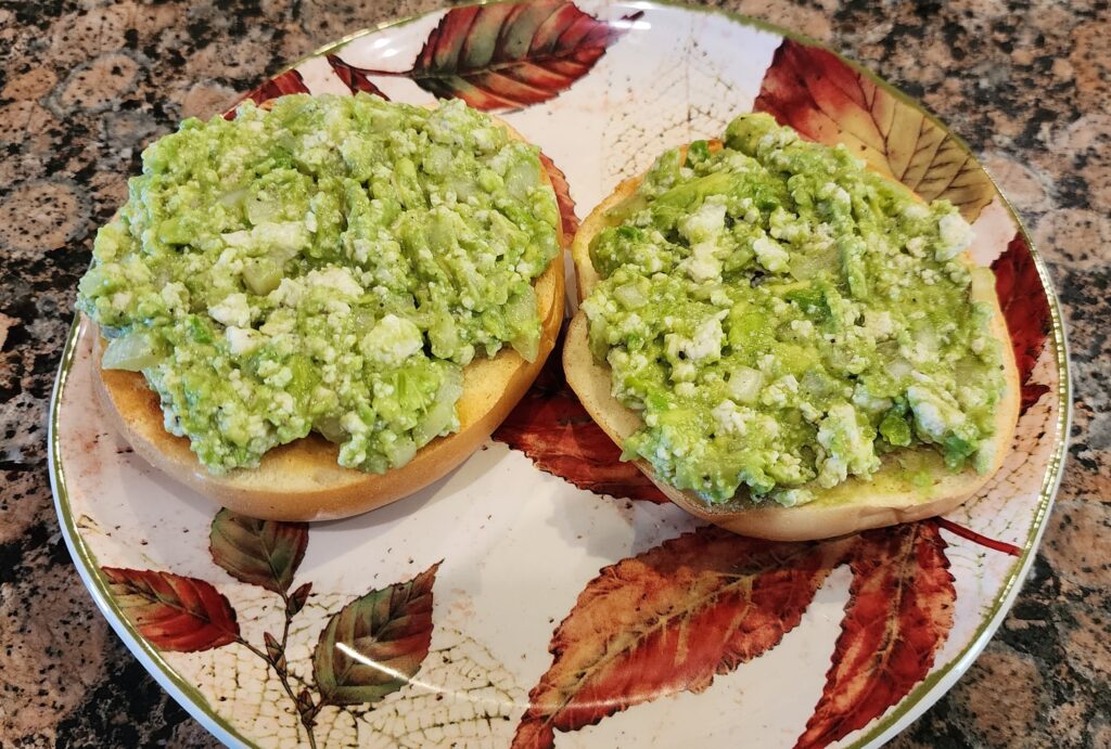 vegan avocado egg salad