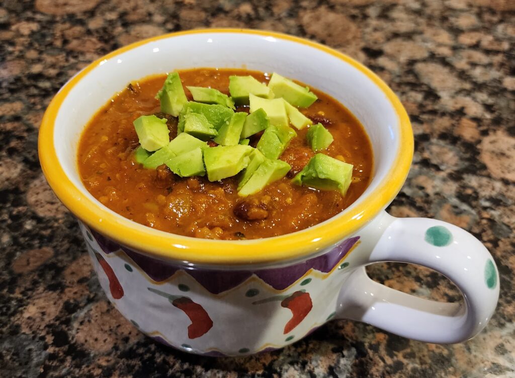 vegan pumpkin chili