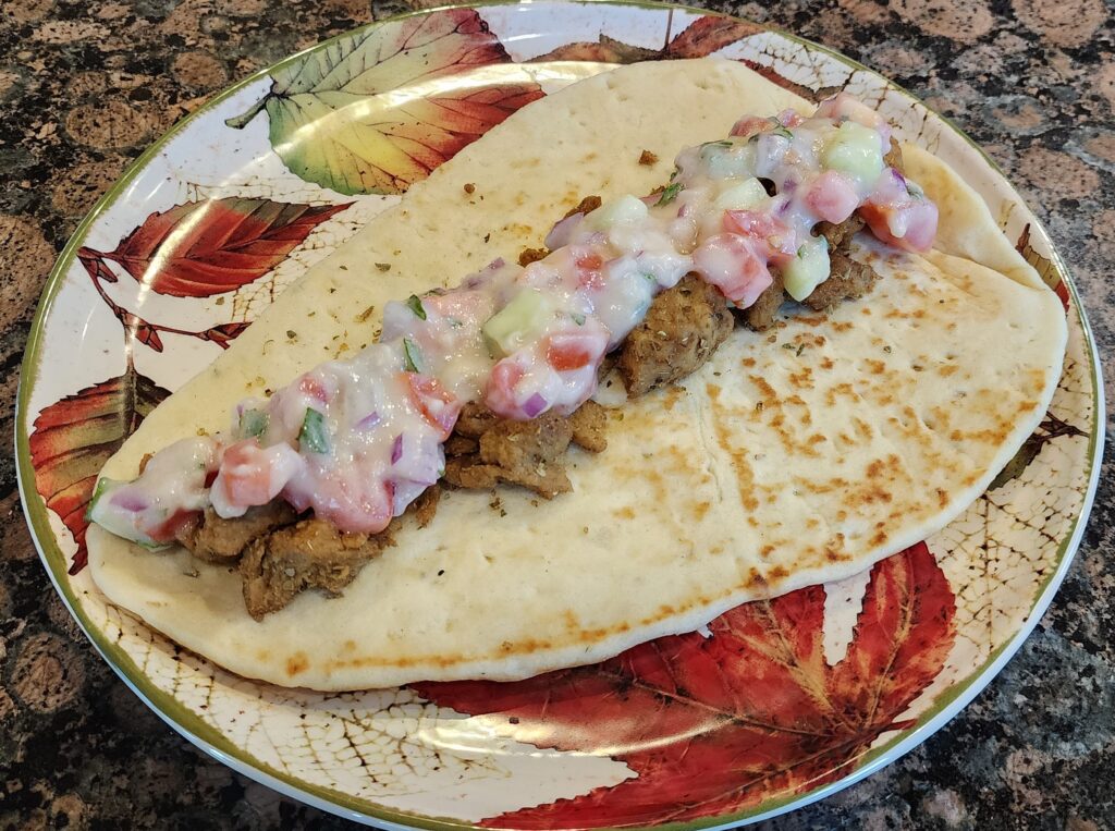 vegan greek gyros