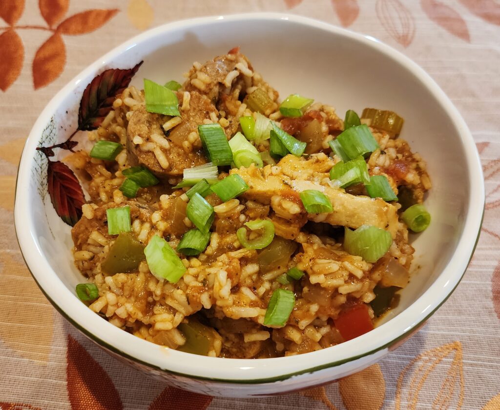 vegan jambalaya