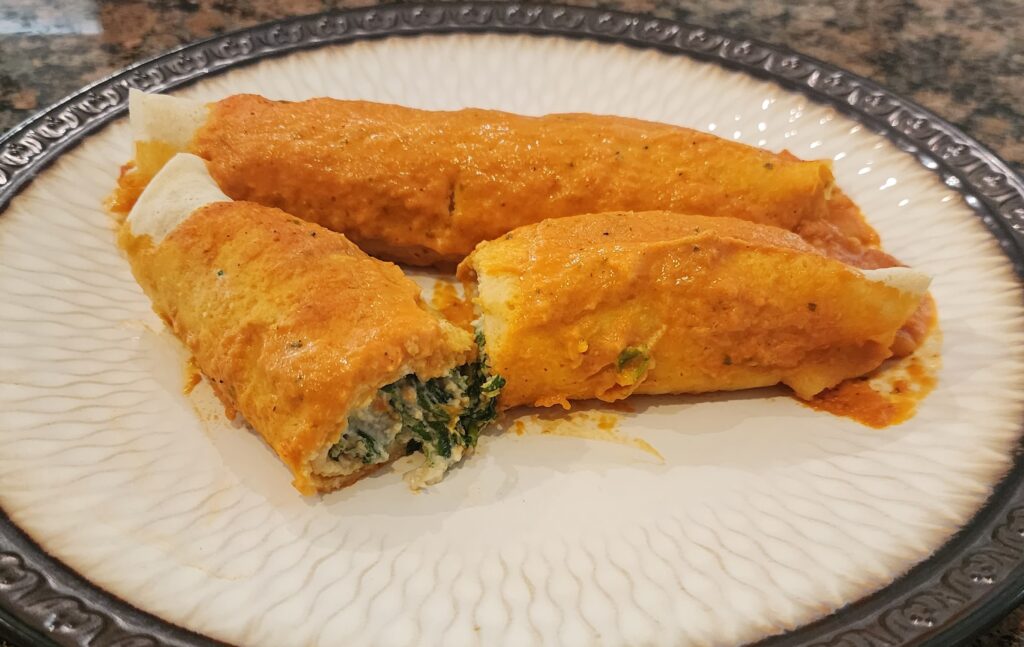 vegan manicotti
