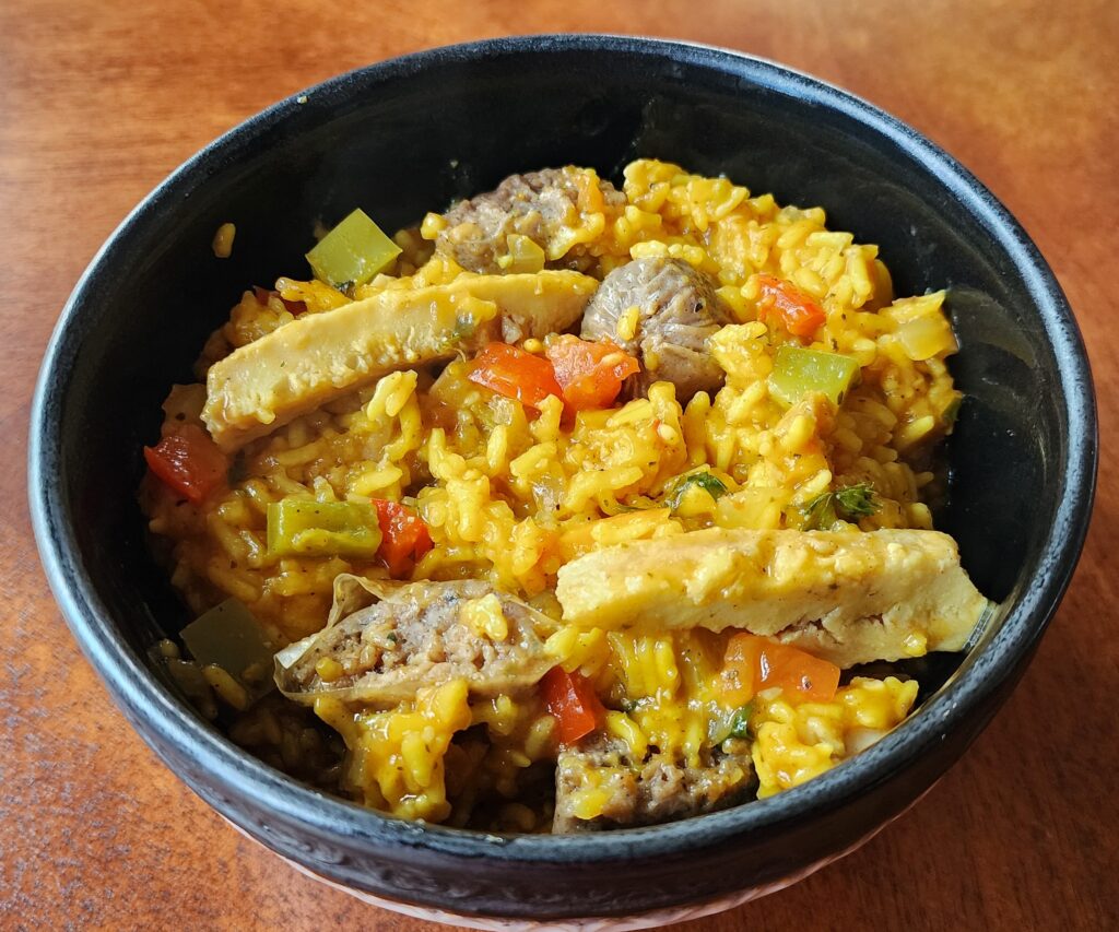 vegan paella