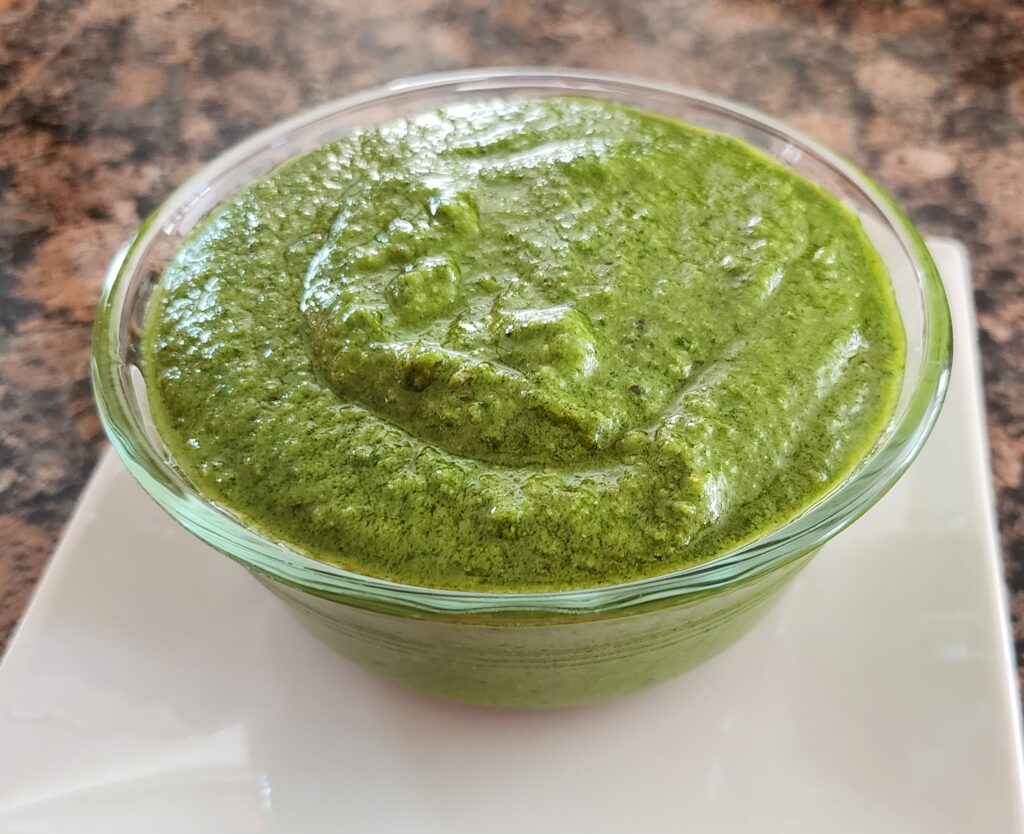 vegan pesto sauce