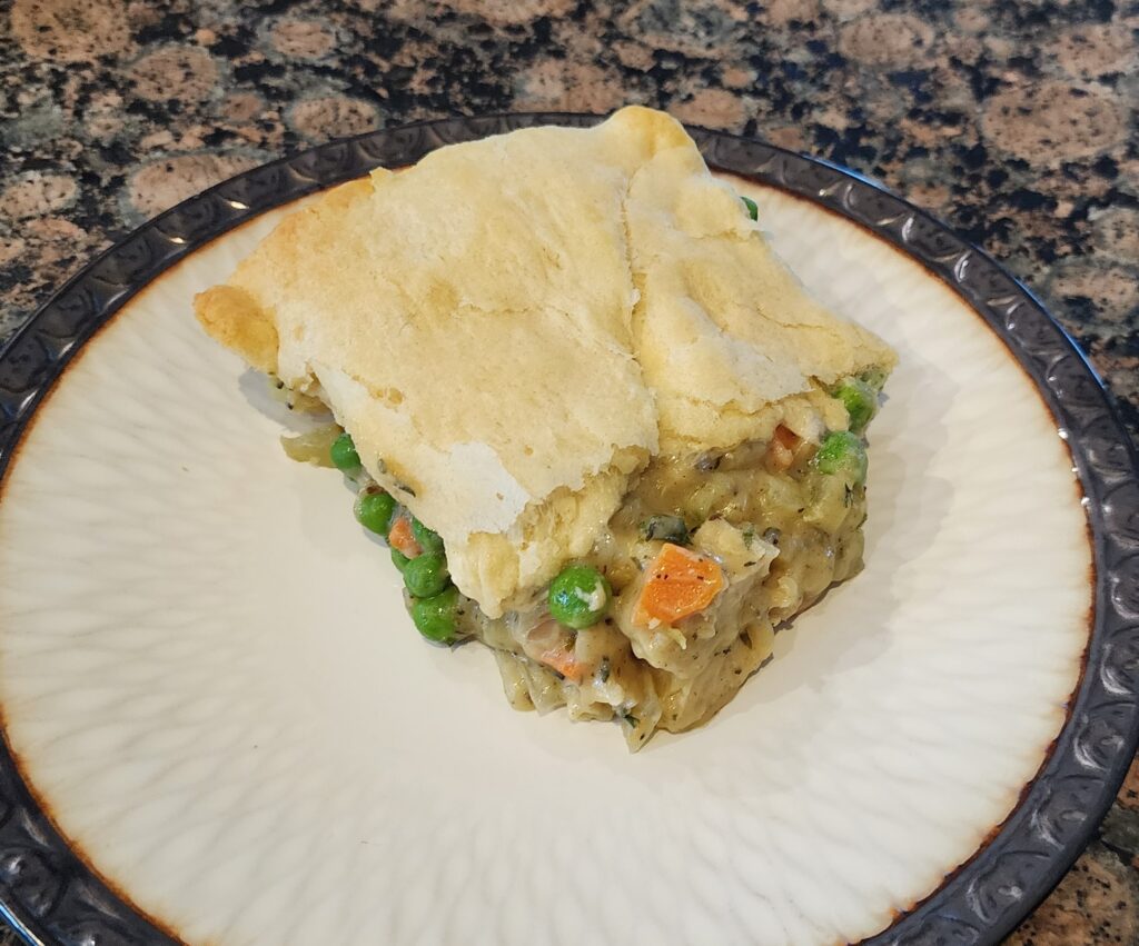 vegan chicken pot pie