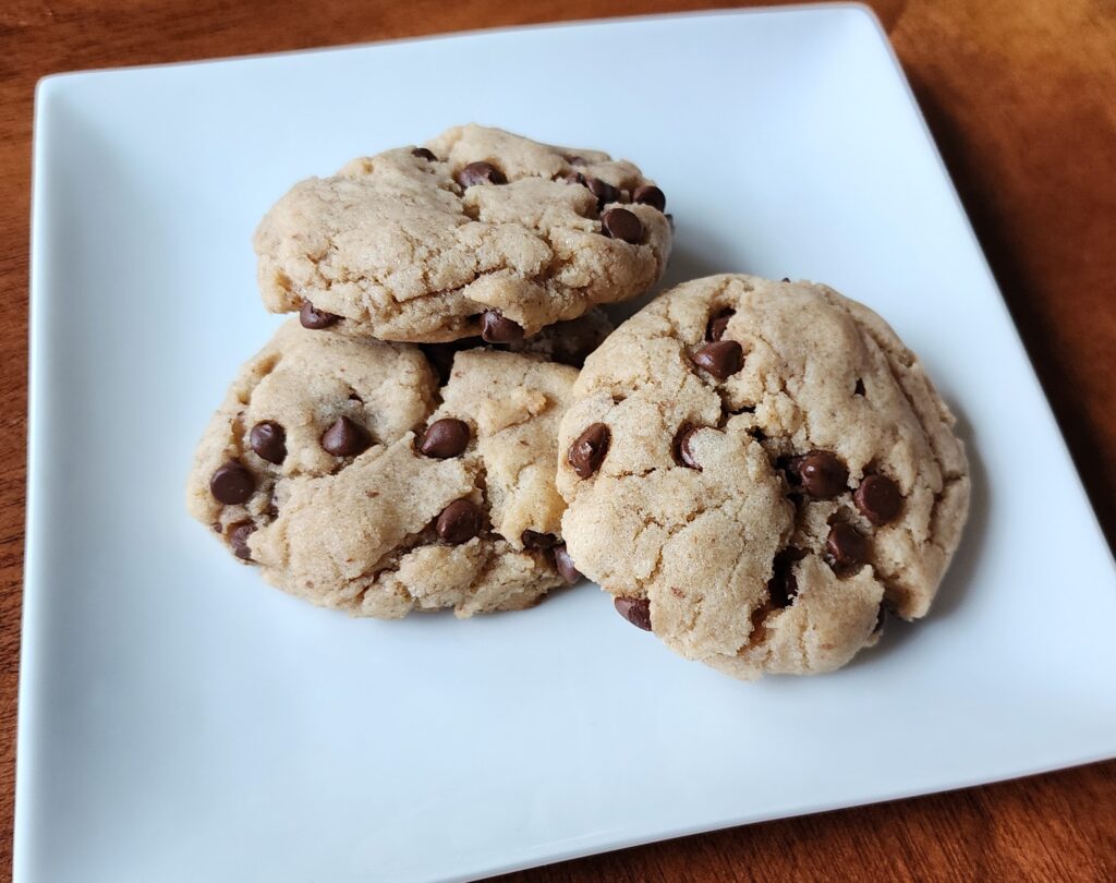 vegan chocolate chip cookies