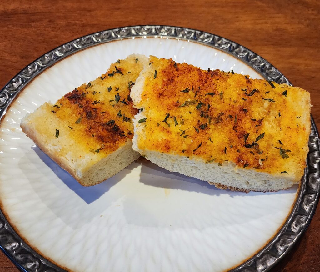 vegan garlic bread