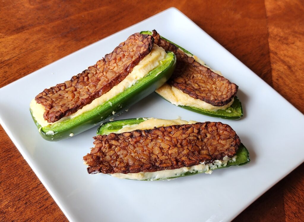 vegan jalapeno poppers