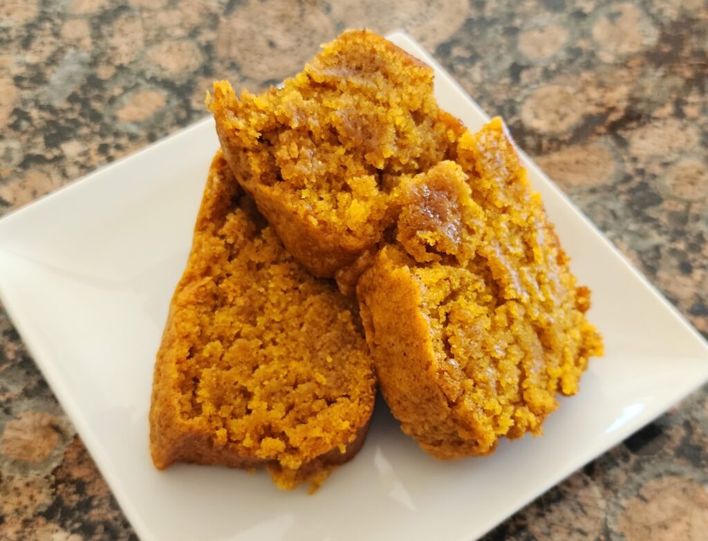 vegan pumpkin bread