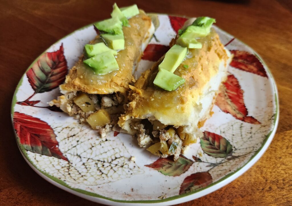 vegan breakfast enchiladas